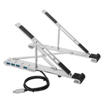AWU100205GL soporte para ordenador portátil Plata 39,6 cm (15.6")