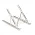 Soporte elevador plegable portátil 17 plata