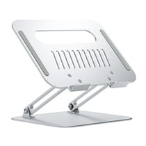 Soporte de Sobremesa XL 10-17 Ajustable para Portatil / Tablet, Plata