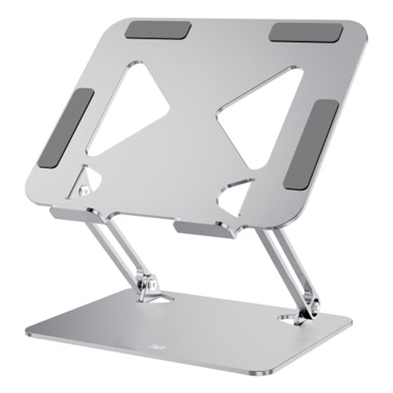 NBSTANDALUPRO soporte para ordenador portátil Soporte para ordenador portátil y tableta Aluminio 43,2 cm (17")