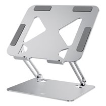 NBSTANDALUPRO soporte para ordenador portátil Soporte para ordenador portátil y tableta Aluminio 43,2 cm (17")