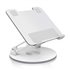 Soporte de Sobremesa Giratorio Ajustable Para Portatil / Tablet 7-13, Plata