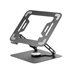 MA-RSN, Soporte para Portátiles y Tablets hasta 17", Ajuste en Altura + Inclinación + Rotación 360º, Stand Estructura Acero, Alm