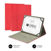 Funda Tablet Clever Stand Tablet Case 10,1" Red