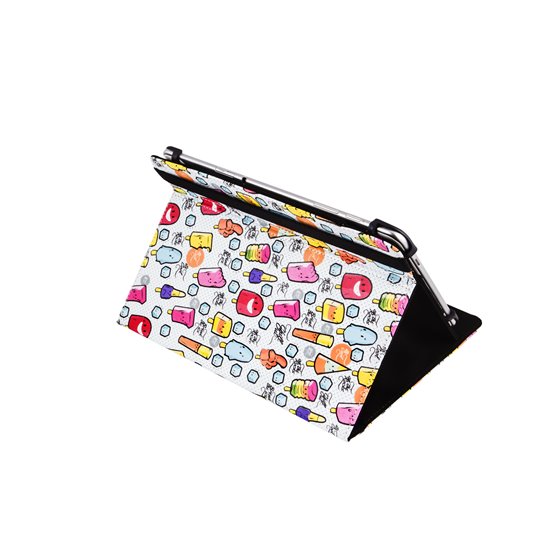 Funda Universal Estampada - 9'' - 10.1'' - Cool Ice Pop Blanco