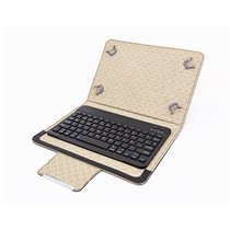TAL-CV3007BLK funda para tablet 25,4 cm (10") Funda delantera Negro