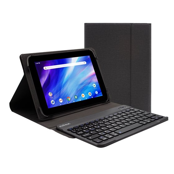 FUNDA TECLADO BLUETOOH DE 9.7" A 10.5" NEGRA