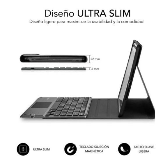 SUBBLIM KEYTAB PROBT TOUCHPAD IPAD 10,9/11 10A/11A BLACK