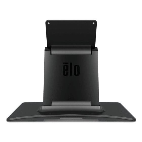 E804330 accesorio para terminal de punto de venta Estand para terminal de punto de venta (POS) Negro, Plata 100 x 100 mm