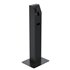 SpacePole Kiosk SPK400-17 accesorio para terminal de punto de venta Juego para quiosco Negro Metal 75 x 75 mm 100 x 100 mm