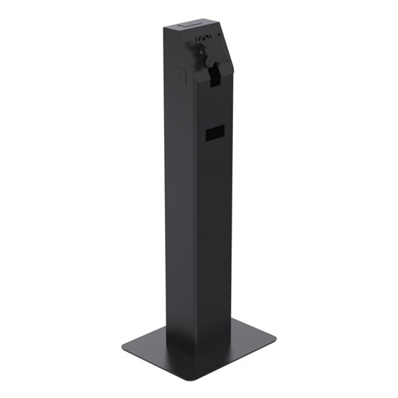 SpacePole Kiosk SPK400-17 accesorio para terminal de punto de venta Juego para quiosco Negro Metal 75 x 75 mm 100 x 100 mm