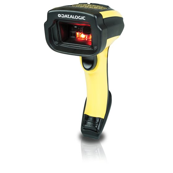 PowerScan PM9501 Lector de códigos de barras portátil 2D Negro, Amarillo
