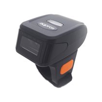 APPLS12R lector de código de barras Lector de códigos de barras manos libres 1D Laser Negro, Naranja