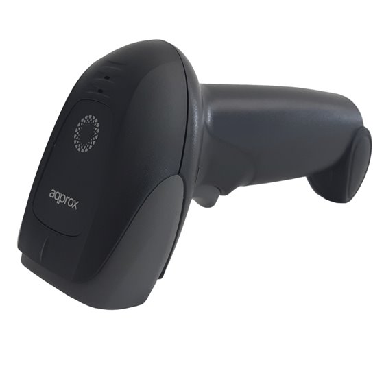 appLS22 Lector de códigos de barras portátil 1D/2D Negro