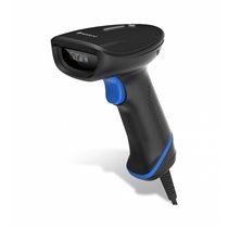 HR23 Dorada Corded Lector de códigos de barras portátil 1D/2D CMOS Negro