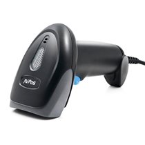 AVP-930-2D lector de código de barras Lector de códigos de barras portátil 1D/2D CMOS Negro