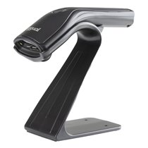 Lector código barras 1D USB botón soporte