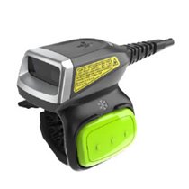 RS5000X Lector de códigos de barras portátil 1D/2D Laser Negro, Verde