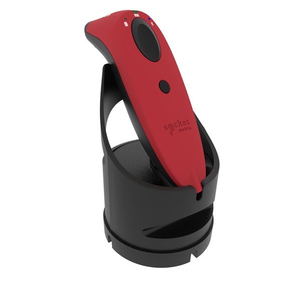 S720 Lector de códigos de barras portátil 1D/2D Laser Negro, Rojo