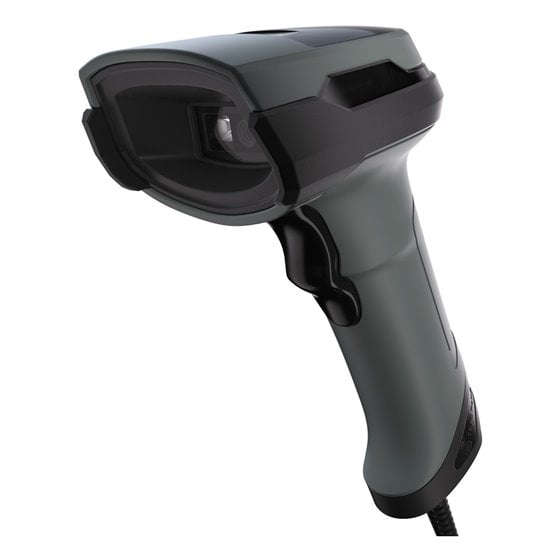 330-W Lector de códigos de barras portátil 1D/2D CMOS Negro, Gris