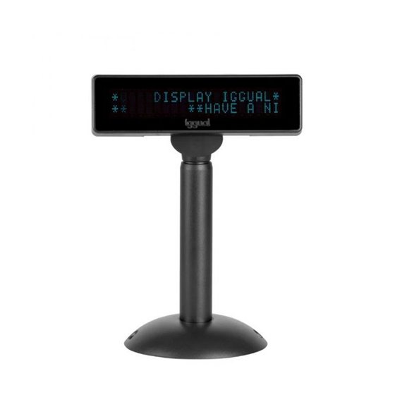Visor TPV regulable USB VFD 7" INFO DISPLAY