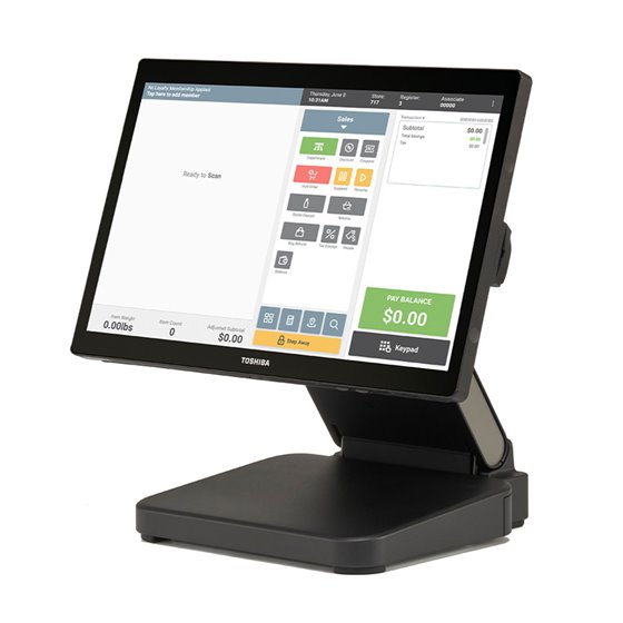 TCX810 i3-1115G4E 2,2 GHz Todo-en-Uno 38,1 cm (15") Pantalla táctil Negro