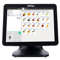 AVP-K5000B-N1-8128 Terminal Punto Venta (TPV) N100 38,1 cm (15") 1024 x 768 Pixeles Pantalla táctil