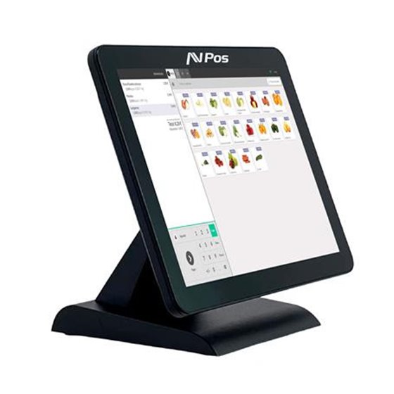 AVP-K2000B-I3-8128S Terminal Punto Venta (TPV) 38,1 cm (15") 1024 x 768 Pixeles Pantalla táctil
