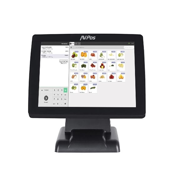 AVP-K3000B-I5-8128 Terminal Punto Venta (TPV) 38,1 cm (15") 1024 x 768 Pixeles Pantalla táctil