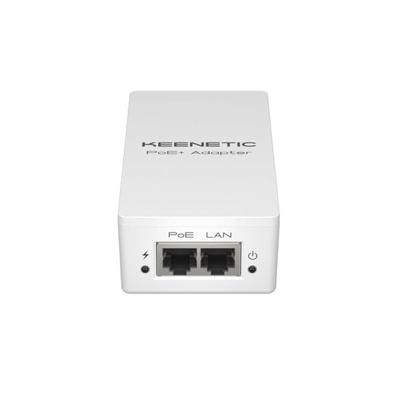 Adaptador PoE+ Gigabit con fuente de alimentación de 30 W