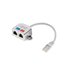 AD-0026-S divisor de red Plata