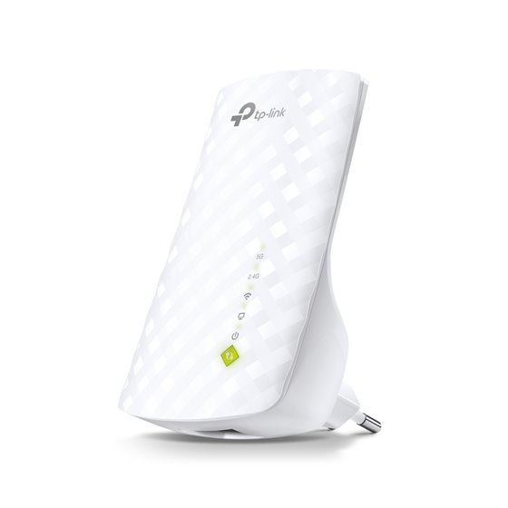 RE200 ampliador de red Repetidor de red Blanco 10, 100 Mbit/s