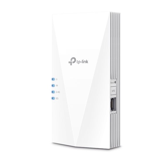 RE600X ampliador de red Transmisor y receptor de red Blanco 10, 100, 1000 Mbit/s