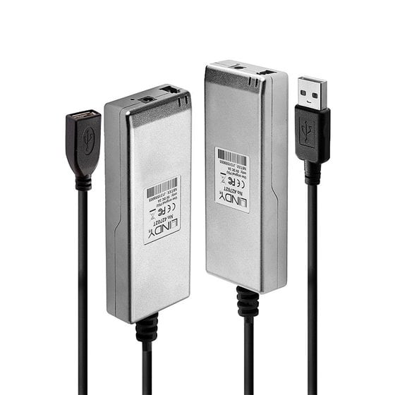 42702 ampliador de red Transmisor y receptor de red Gris