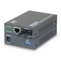 KC-350 100Mbit/s 1310nm Monomodo Gris convertidor de medio