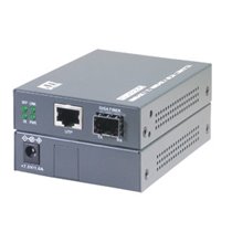 KGC-352 convertidor de medio 1000 Mbit/s 850 nm Monomodo Gris