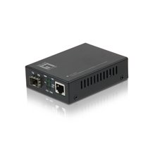 GVT-2000 convertidor de medio 1000 Mbit/s Multimodo Negro