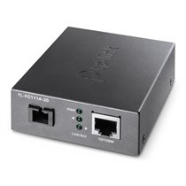 TL-FC111A-20 convertidor de medio 100 Mbit/s Monomodo Negro