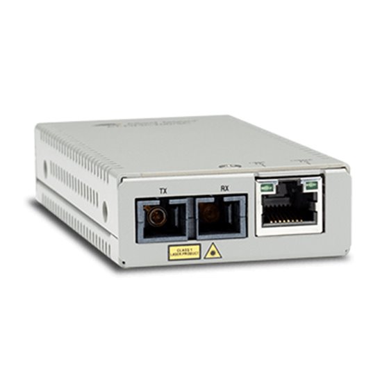 AT-MMC200LX/SC-TAA-60 convertidor de medio 100 Mbit/s 1310 nm Gris