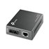 MC100CM convertidor de medio 100 Mbit/s 1310 nm Multimodo Negro