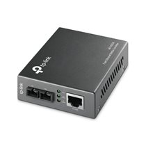 MC100CM convertidor de medio 100 Mbit/s 1310 nm Multimodo Negro