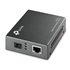 MC220L convertidor de medio 1000 Mbit/s Multimodo, Monomodo Negro