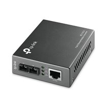 MC110CS convertidor de medio 100 Mbit/s 1310 nm Monomodo Negro