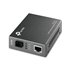 MC112CS convertidor de medio 100 Mbit/s Monomodo Negro