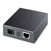 TL-FC111PB-20 convertidor de medio 100 Mbit/s Negro
