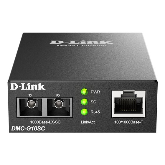 DMC-G10SC convertidor de medio 1000 Mbit/s Monomodo