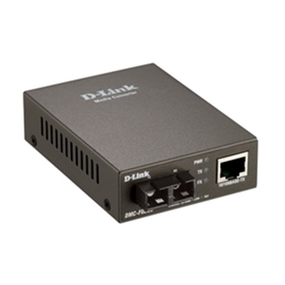 DMC-F02SC/E convertidor de medio 100 Mbit/s Negro
