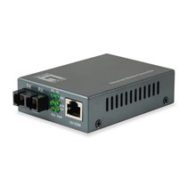 FVT-1104 convertidor de medio 100 Mbit/s 1310 nm Monomodo Negro