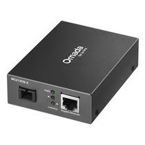 Omada MC212CS-20 convertidor de medio 1000 Mbit/s 1550 nm Monomodo Negro