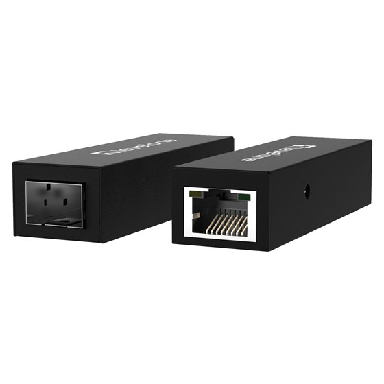 GVT-1001 convertidor de medio 1000 Mbit/s Amarillo